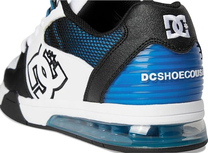 DC Versatile Men's Skate Shoes White/Black/Blue : 11.5 D - Medium, Leather - Image 7