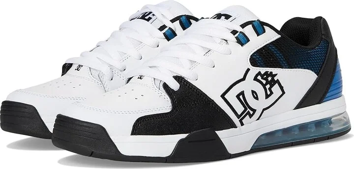 DC Versatile Men's Skate Shoes White/Black/Blue : 11.5 D - Medium, Leather