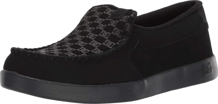 DC Villain 2 Men's Shoes Black : 10 D - Medium, Leather/Textile - Image 2