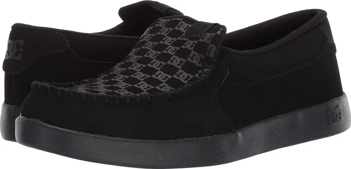 DC Villain 2 Men's Shoes Black : 10 D - Medium, Leather/Textile