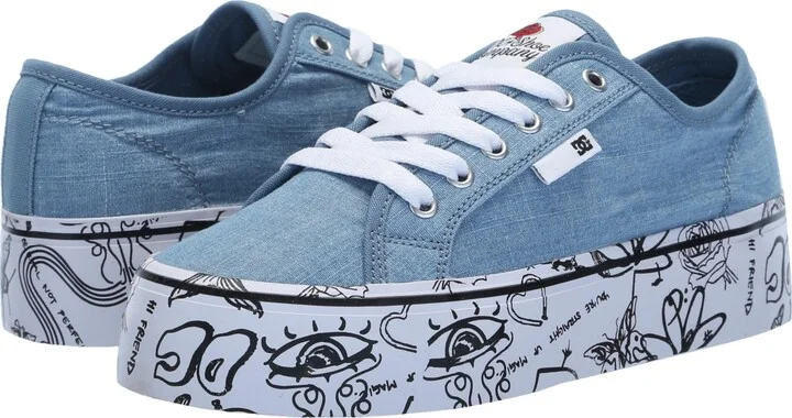 DC Women's Manual Platform Skate Shoe