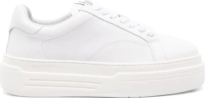 DDB0 leather flatform sneakers