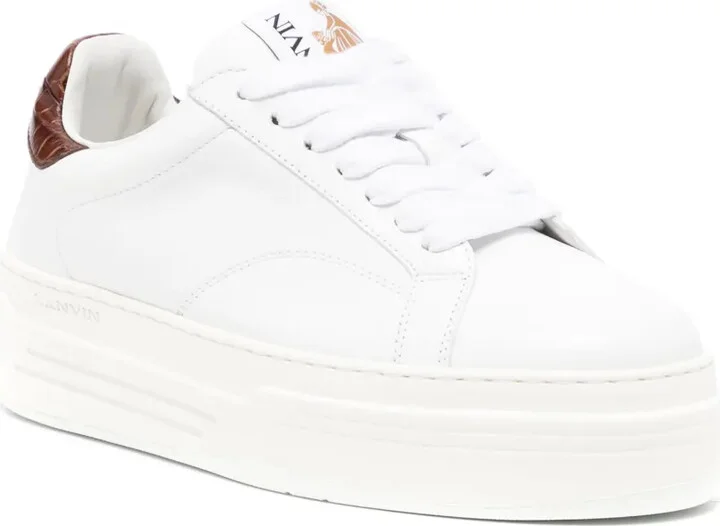 DDB0 leather platform sneakers - Image 2