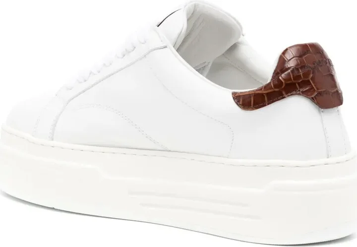DDB0 leather platform sneakers - Image 3