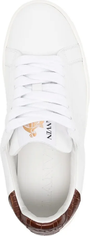 DDB0 leather platform sneakers - Image 4