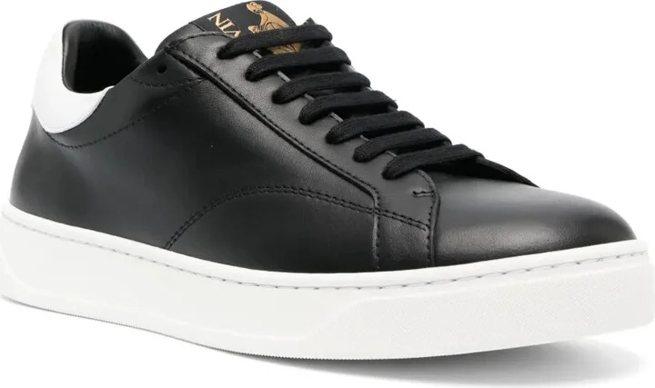 DDB0 low-top leather sneakers - Image 2