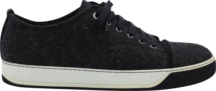 DDB1 Sneakers in Black Wool