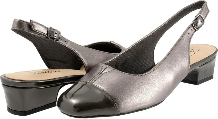 Dea Cap Toe Slingback Pump - Image 8