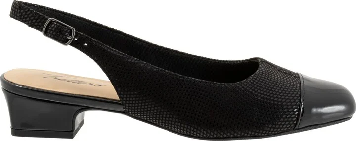 Dea Cap Toe Slingback Pump - Image 3