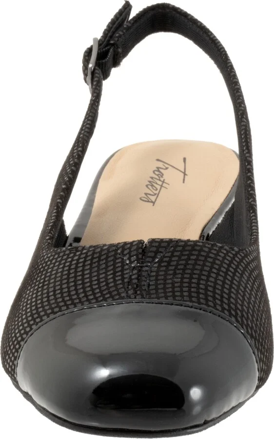 Dea Cap Toe Slingback Pump - Image 4