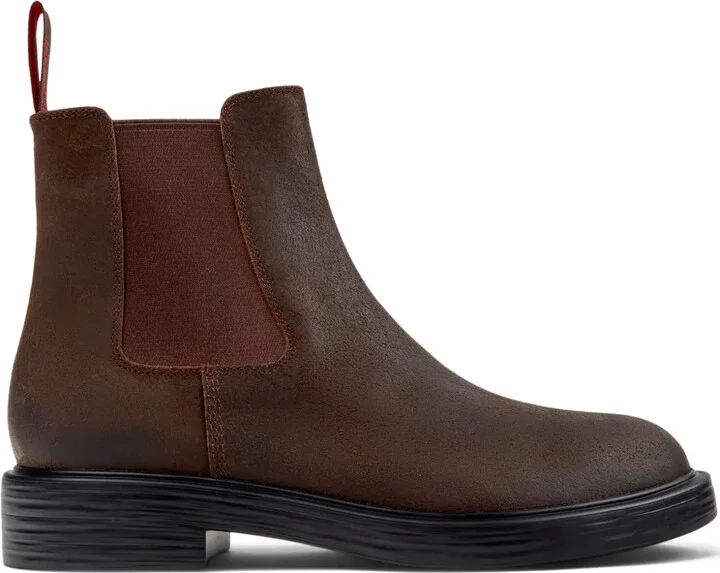 Dean elastic-panel chelsea boots