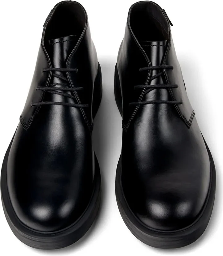 Dean lace-up leather boots - Image 4