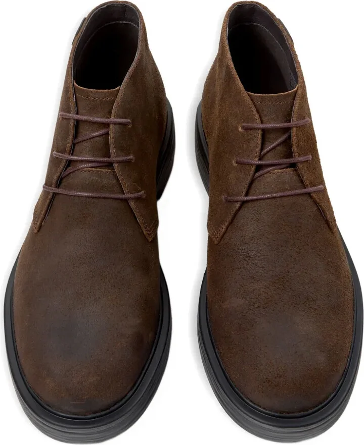 Dean lace-up nubuck-leather desert boots - Image 4