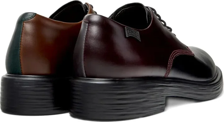 Dean leather two-tone lace-up shoes - Image 3
