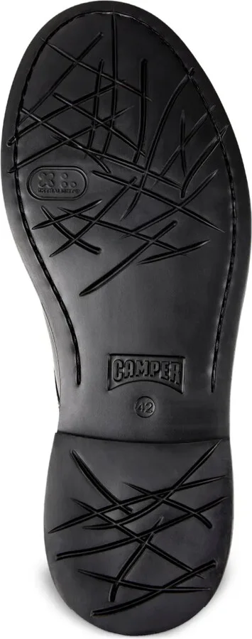 Dean Twins lace-up leather key-detail derby shoes - Image 5