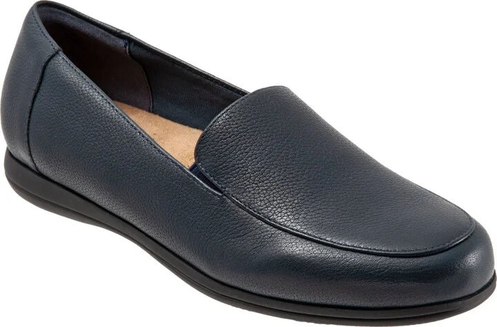 Navy Leather