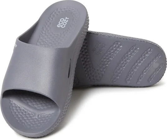 Dearfoams EcoCozy Men's Sustainable Comfort Slide Sandal - Camouflage Size - Image 3