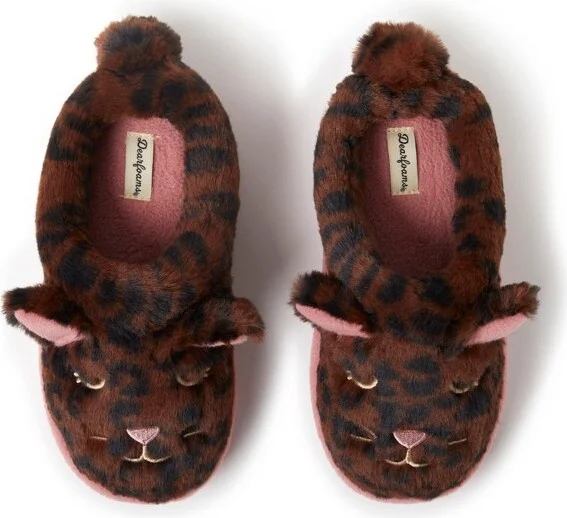 Dearfoams Kid's Peyton Animal Slip-On Clog House Slipper - Green Dinosaur Size - Image 9