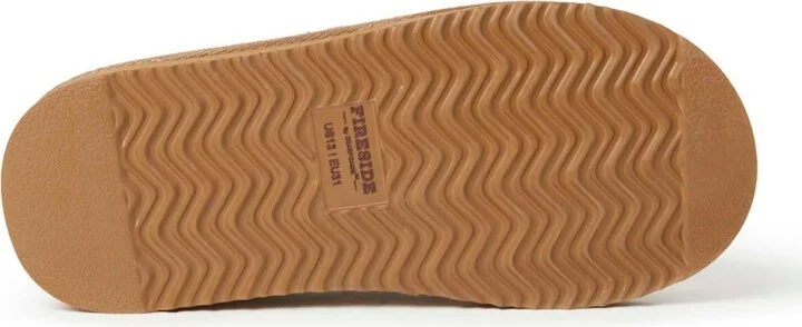 Dearfoams Little Girls Fireside by Dempsey Genuine Shearling Clog Slipper - Image 7