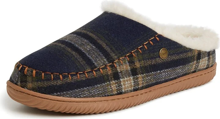 Dearfoams Men's Alpine Bern Clog Slipper