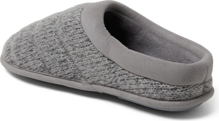 Dearfoams Men's Asher Marled Knit Clog House Slipper - Image 6