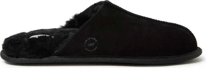 Dearfoams Men's Bradford Genuine Suede Scuff House Slipper - Image 2