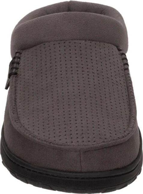 Dearfoams Men's Brendan Perforated Moccasin Toe Clog House Shoe Slipper - Image 3