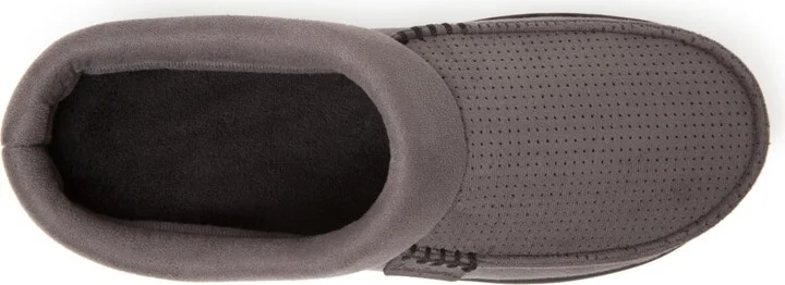 Dearfoams Men's Brendan Perforated Moccasin Toe Clog House Shoe Slipper - Image 5