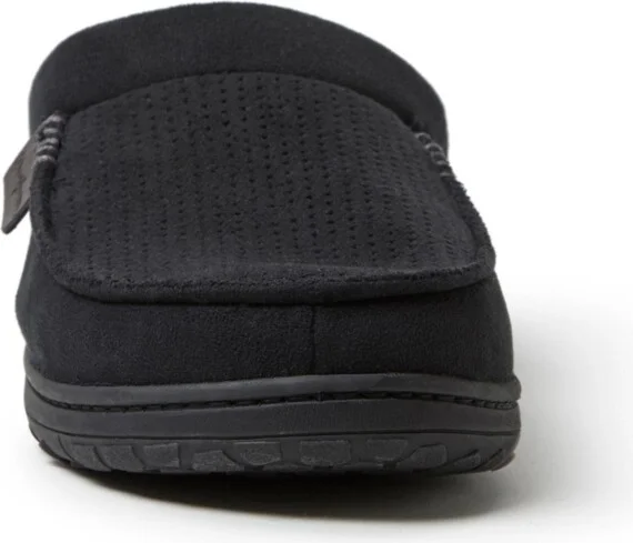 Dearfoams Men's Brendan Perforated Moccasin Toe Clog House Shoe Slipper - Image 7