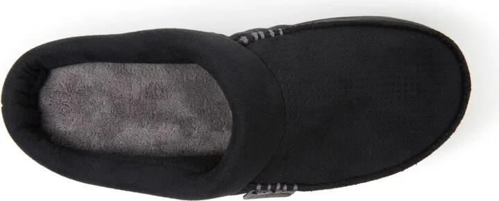 Dearfoams Men's Brendan Perforated Moccasin Toe Clog House Shoe Slipper - Image 10