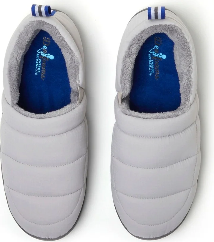 Dearfoams Men's Cullen Ripstop Closed Back House Slipper - Image 3
