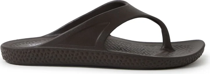 Dearfoams Men's EcoCozy Sustainable Comfort Flip Flop Thong Sandal - Image 6
