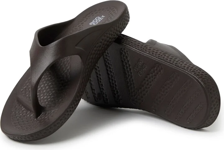 Dearfoams Men's EcoCozy Sustainable Comfort Flip Flop Thong Sandal - Image 9
