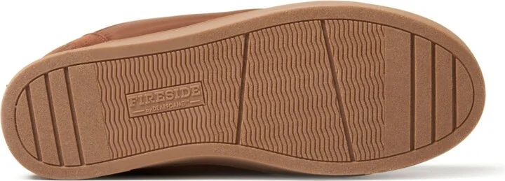 Dearfoams Men's Fireside by Shearling Warm Up Bootie - Image 5