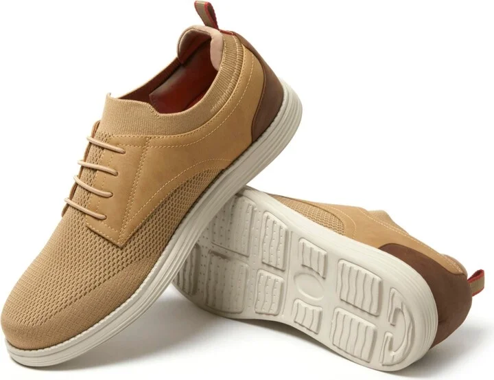 Dearfoams Men's Nash Stretch Knit Oxford Slip On Sneaker - Image 7