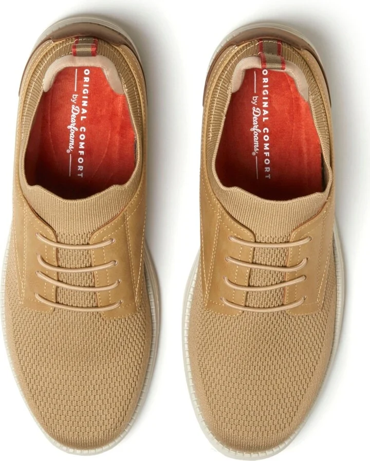 Dearfoams Men's Nash Stretch Knit Oxford Slip On Sneaker - Image 9