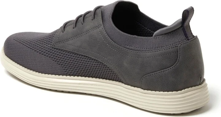 Dearfoams Men's Nash Stretch Knit Oxford Slip On Sneaker - Image 11