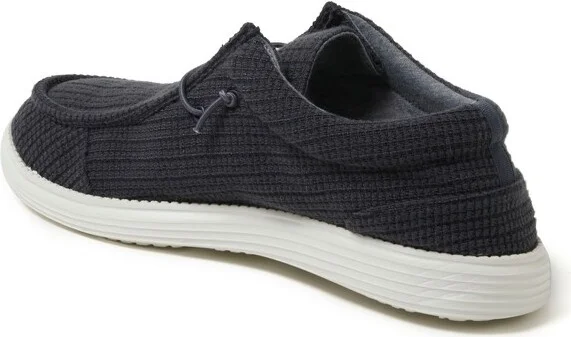 Dearfoams Men's Rhett Closed Back Chukka Loafer - Navy Size - Image 2