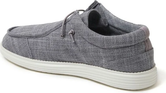 Dearfoams Men's Rhett Closed Back Chukka Loafer - Navy Size - Image 3
