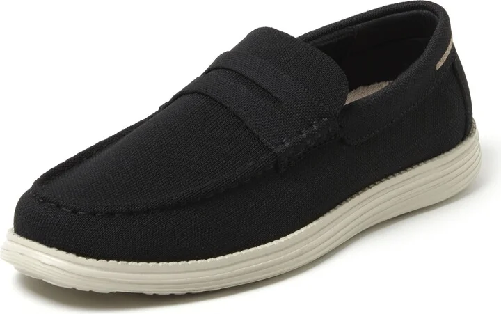 Dearfoams Men's Rollins Slip on Shoe Comfortable Lightweight Machine Washable with Arch Support Loafer