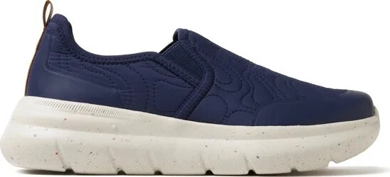 Dearfoams Men's Tahoe Closed Back Slip-On Sneaker - Peacoat Size - Image 7