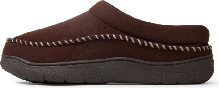 Dearfoams Men's Thompson Moccasin Toe Clog House Shoe Slipper - Image 3