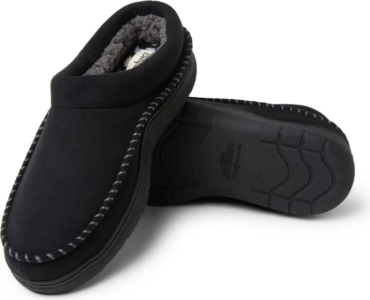 Dearfoams Men's Thompson Moccasin Toe Clog House Shoe Slipper - Image 9