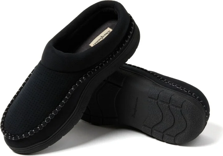 Dearfoams Men's Thompson Moccasin Toe Clog House Shoe Slipper - Image 11
