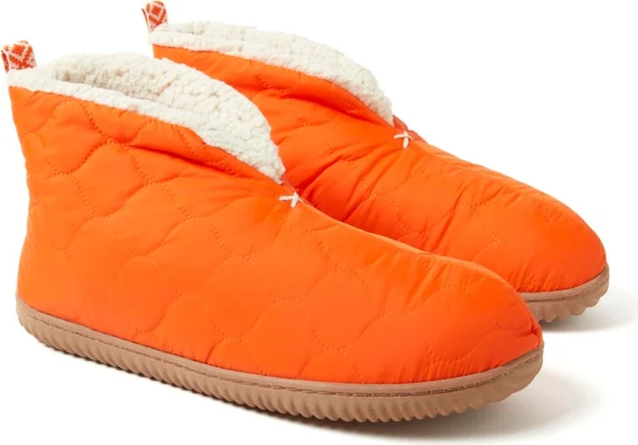 Dearfoams Men's Warm Up Bootie House Shoe Boot Slipper - Image 7