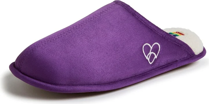Dearfoams Unisex Celebrates Pride Scuff with Inclusive Sizing Slipper