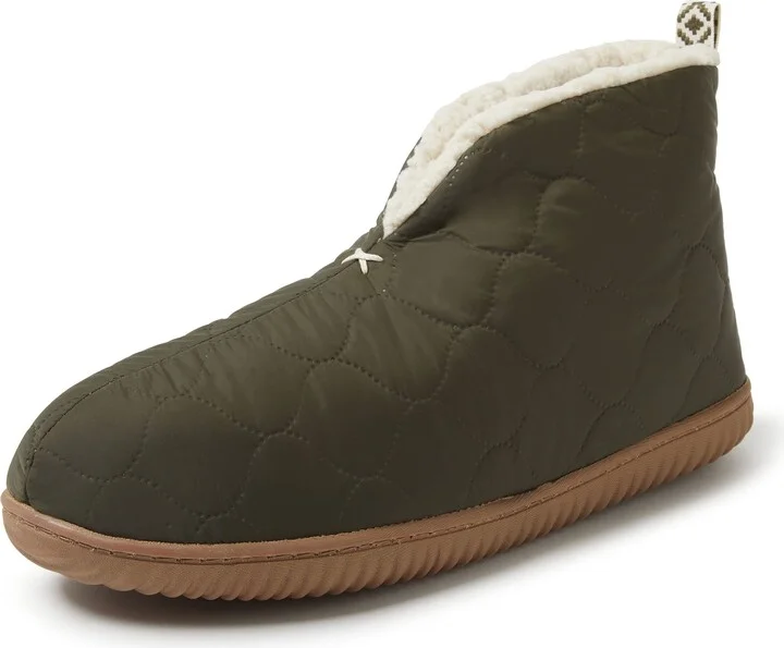 Dearfoams Women's and Men's Indoor/Outdoor Warm Up Bootie