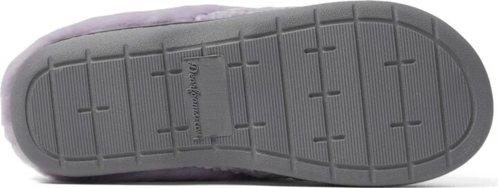 Dearfoams Womens Claire Cable Knit Chenille Clog House Shoe Slipper - Image 5