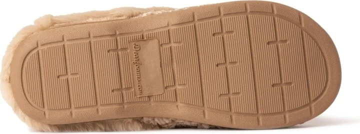 Dearfoams Womens Claire Cable Knit Chenille Clog House Shoe Slipper - Image 9