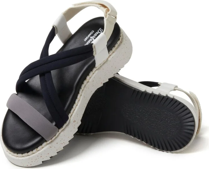 Dearfoams Women's Daylen Adjustable Strap Platform Sandal - Image 7